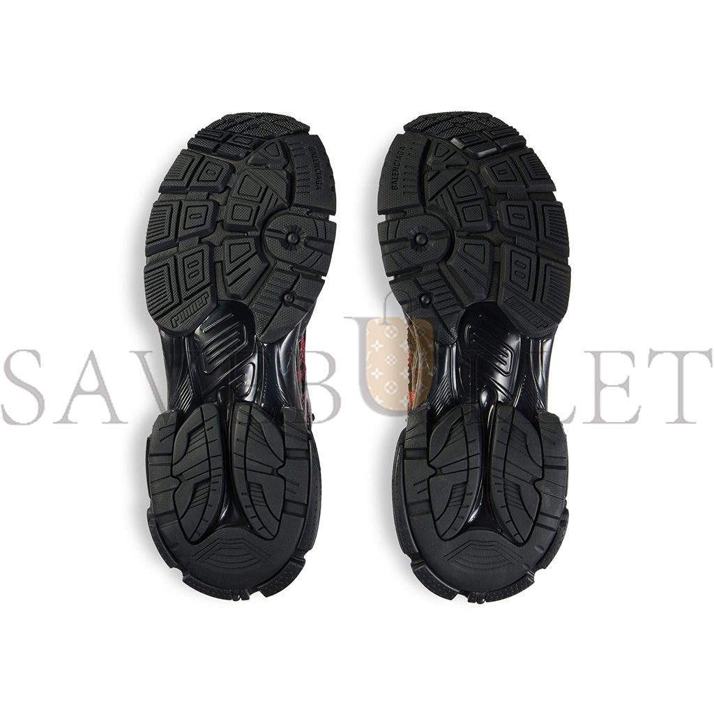 BALENCIAGA MEN'S RUNNER GRAFFITI SNEAKER IN BLACK BALENCIAGA MEN'S RUNNER GRAFFITI SNEAKER IN BLACK